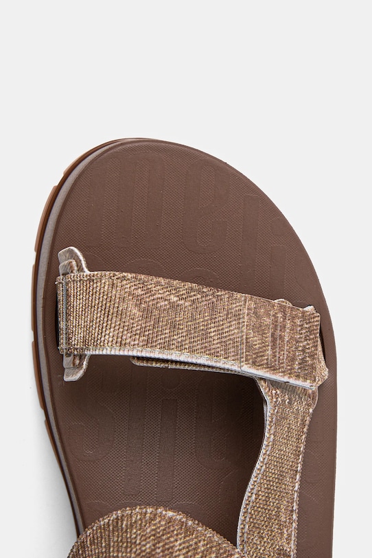 Sandály Melissa FLOWING PLATFORM DENIM hnědá M.36132.BG678