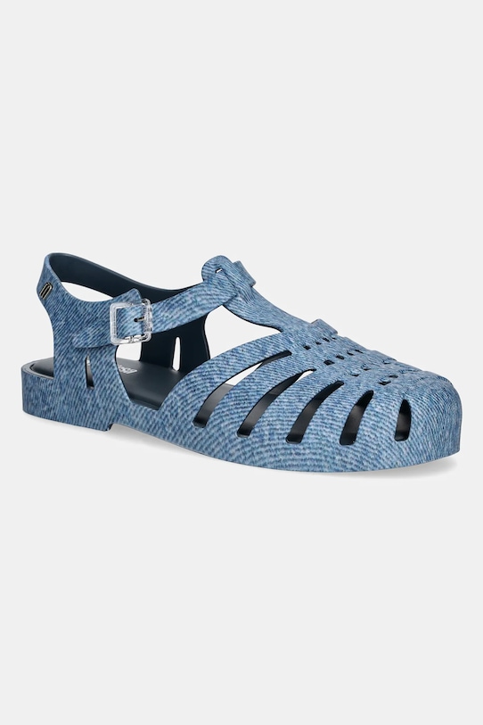 Σανδάλια Melissa POSSESSION PRINT DENIM φλατ μπλε M.36133.BG671