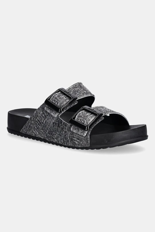 Melissa klapki COZY M LOVER SLIDE DENIM syntetyczny czarny M.36146.BG681