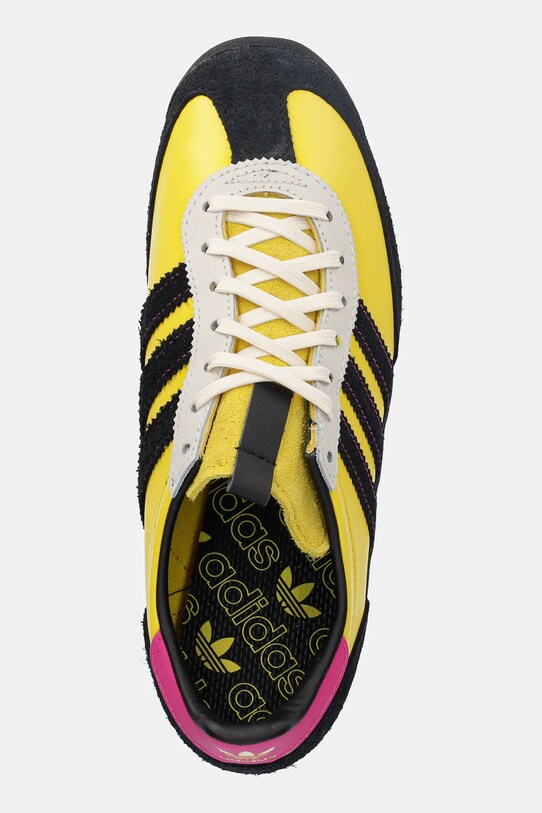 Kožené tenisky adidas Originals Sl 72 OG žlutá JI2453