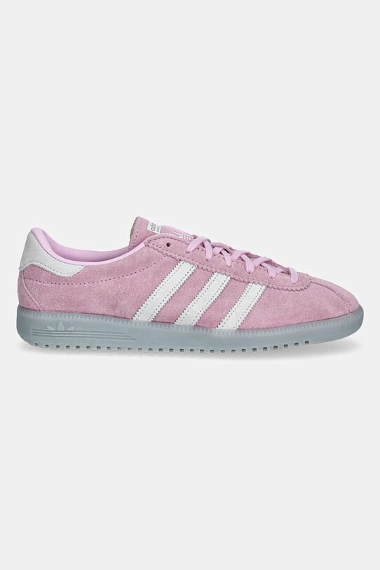 Замшеві кросівки adidas Originals Bermuda JI2660 рожевий SS25