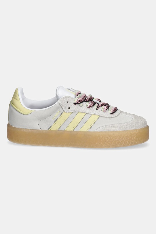 Kožené tenisky adidas Originals Sambae W JI2739 šedá SS25
