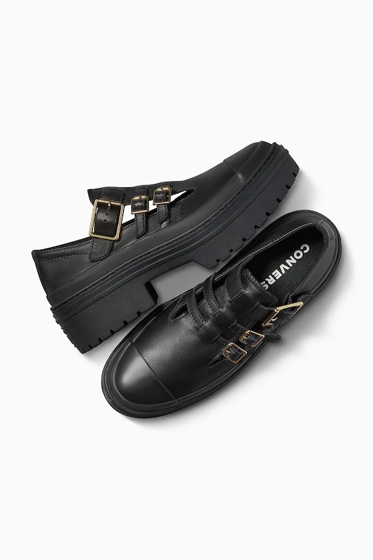 Δερμάτινα κλειστά παπούτσια Converse Chuck Taylor All Star Lugged Heel MJ A10616C