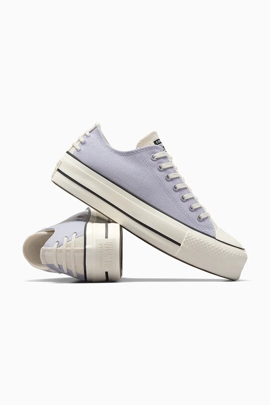 Converse scarpe da ginnastica Chuck Taylor All Star Lift violetto A12553C