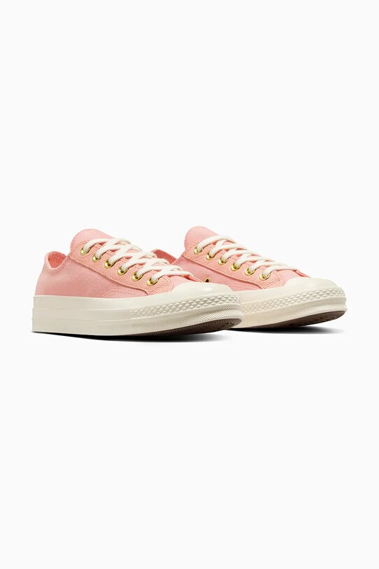 Πάνινα παπούτσια Converse Chuck 70 A12556C πορτοκαλί SS25