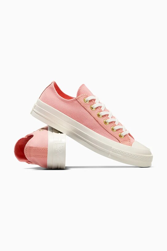 Πάνινα παπούτσια Converse Chuck 70 πορτοκαλί A12556C