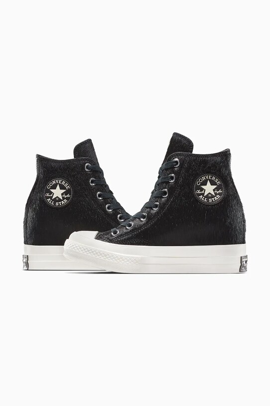 Kecky Converse Chuck 70 Pony Hair černá A12561C
