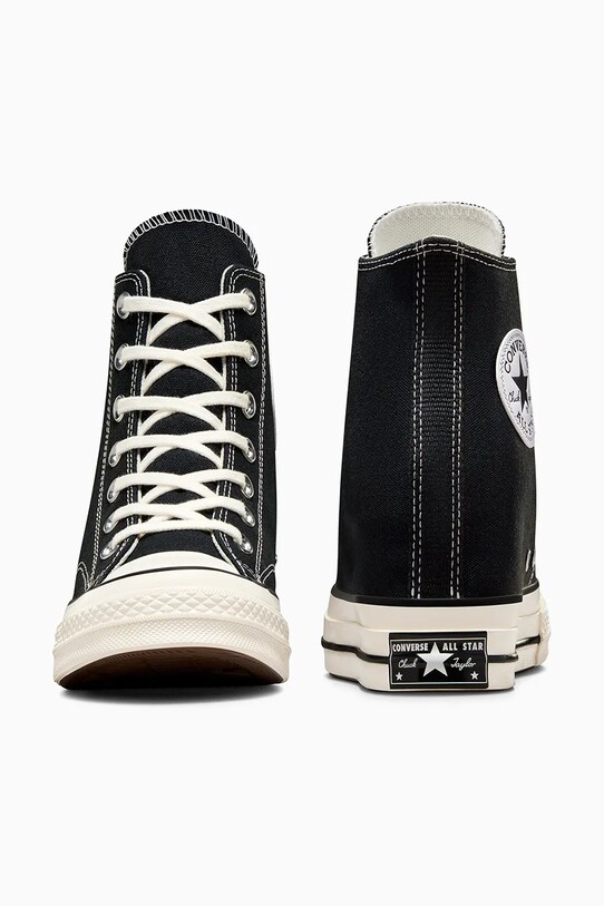 Boty Kecky Converse Chuck 70 Wedge A12563C černá