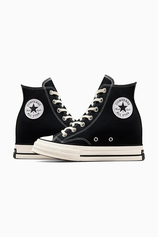 Kecky Converse Chuck 70 Wedge černá A12563C