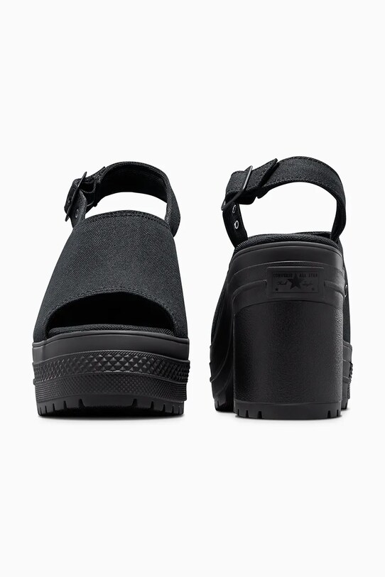 Încălțăminte Converse sandale Chuck 70 De Luxe Heel Nu A12567C negru