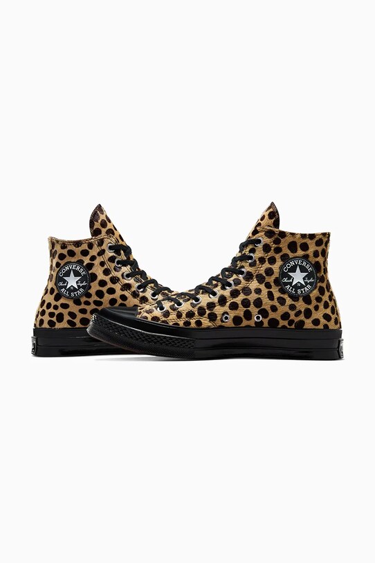 Converse teniși de piele Chuck 70 bej A12705C