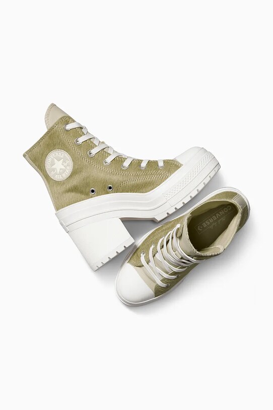 Кеди Converse Chuck 70 De Luxe Heel Pony Hair A12813C