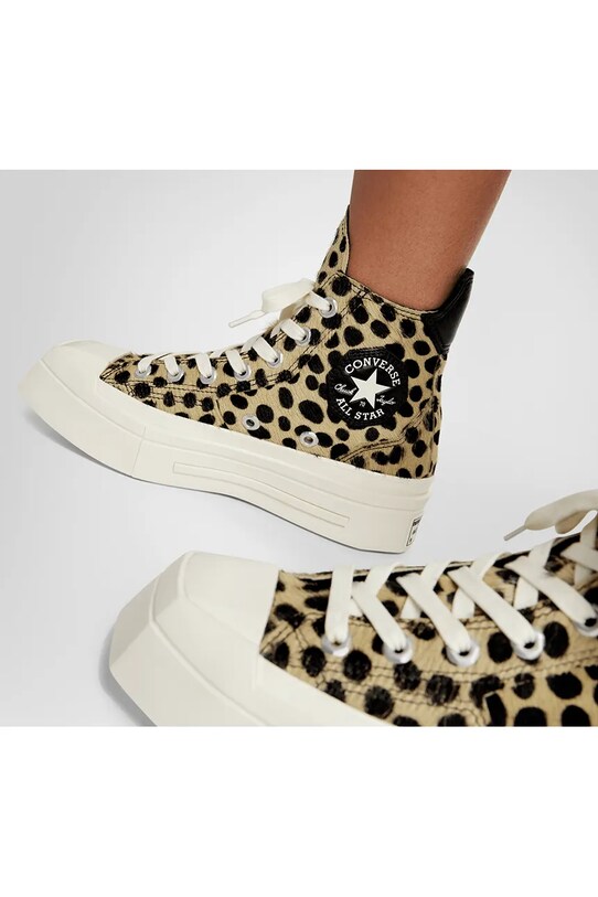 Converse bőr sneaker Chuck 70 De Luxe Heel Squared A12814C