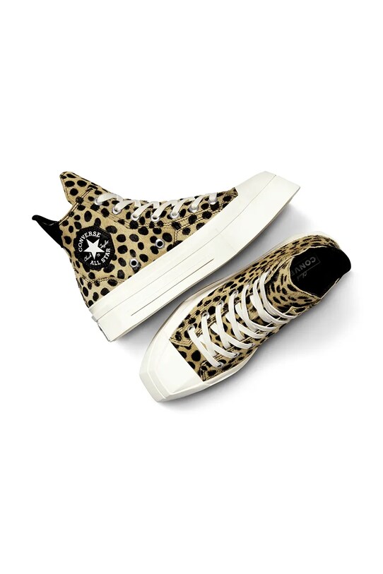 Converse bőr sneaker Chuck 70 De Luxe Heel Squared A12814C