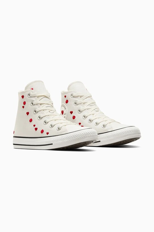 Кеди Converse Chuck Taylor All Star Valentine's Day A13650C білий SS25