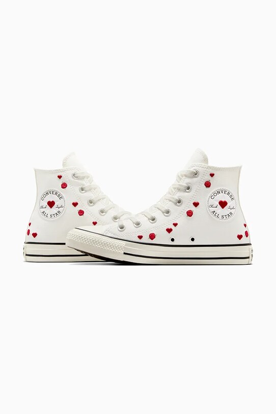 Кеди Converse Chuck Taylor All Star Valentine's Day білий A13650C