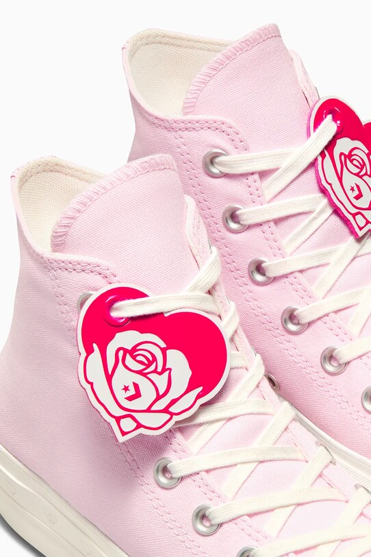 Παπούτσια Πάνινα παπούτσια Converse Chuck Taylor All Star Lift Valentine's Day A13652C ροζ