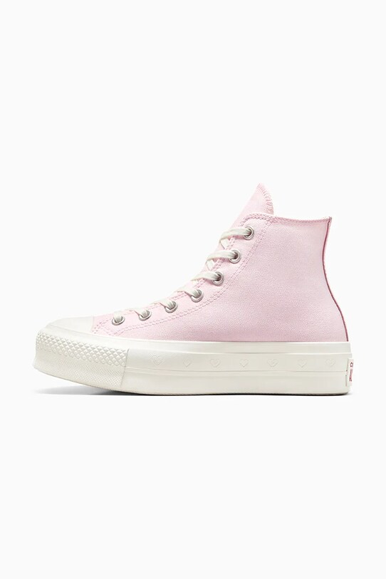 Πάνινα παπούτσια Converse Chuck Taylor All Star Lift Valentine's Day A13652C