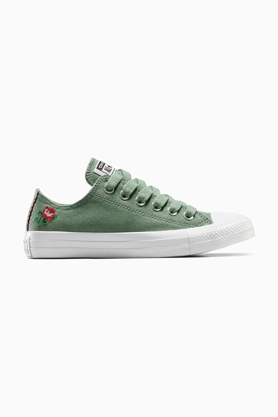 Ниски кецове Converse Chuck Taylor All Star равна зелен A13658C