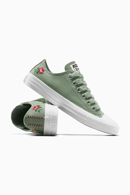 Ниски кецове Converse Chuck Taylor All Star зелен A13658C