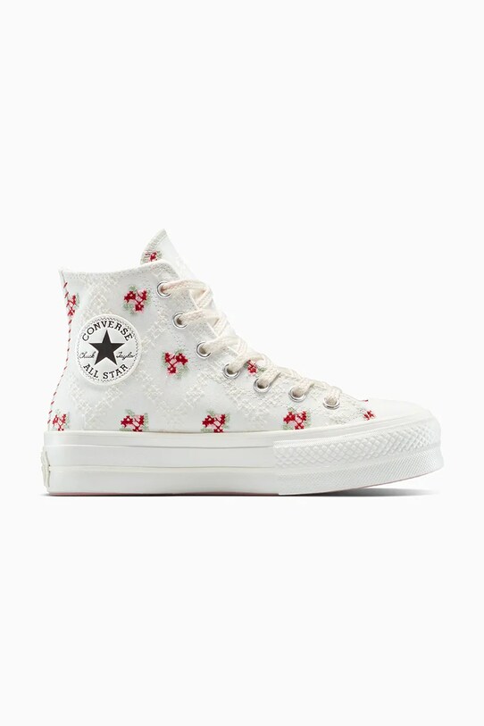 Converse teniși Chuck Taylor All Star Lift platformă alb A13659C