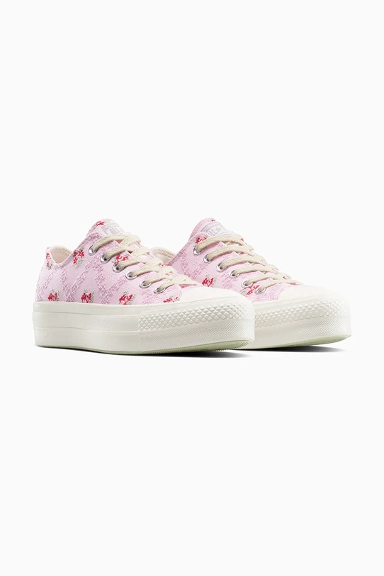 Πάνινα παπούτσια Converse Chuck Taylor All Star Lift A13660C ροζ SS25