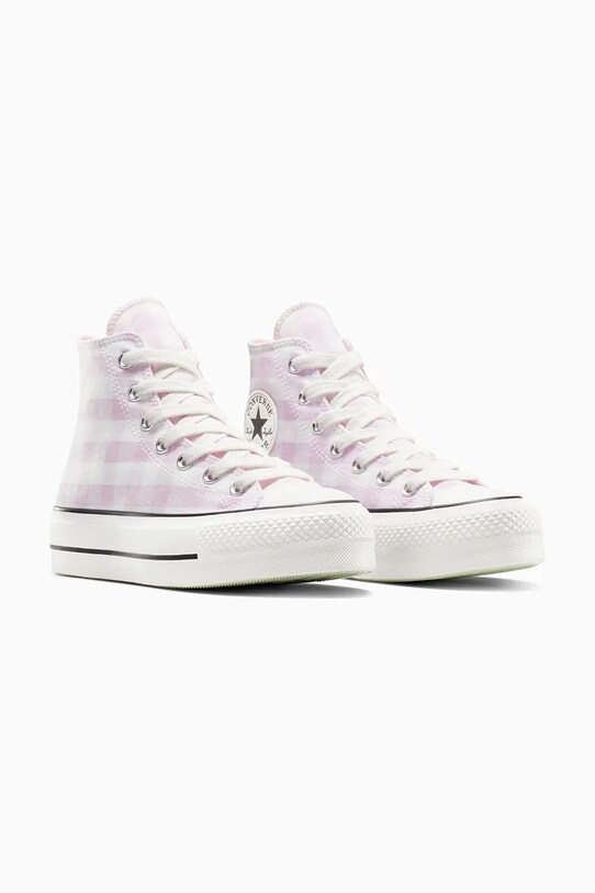 Πάνινα παπούτσια Converse Chuck Taylor All Star Lift A13663C ροζ SS25