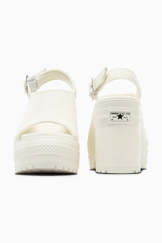 Παπούτσια Σανδάλια Converse Chuck 70 De Luxe Heel Nu A13796C λευκό
