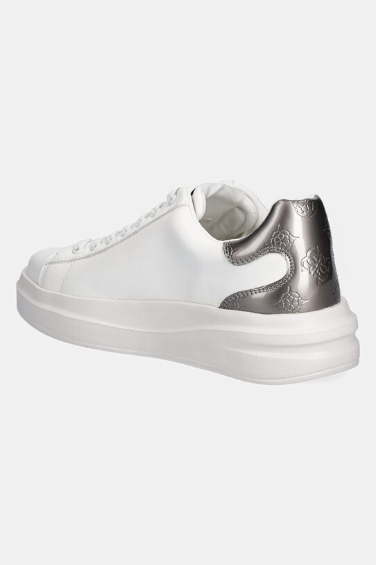 Scarpe Guess sneakers in pelle ELBINA FLJBIN.LEA12.WHIGU bianco