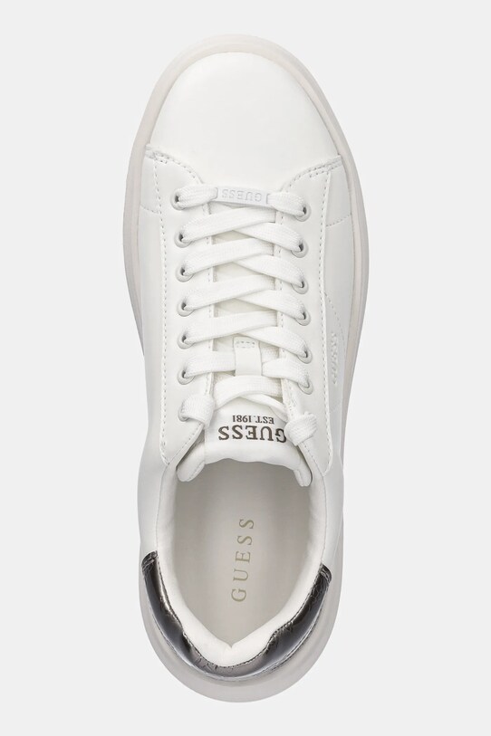 Guess sneakers in pelle ELBINA bianco FLJBIN.LEA12.WHIGU