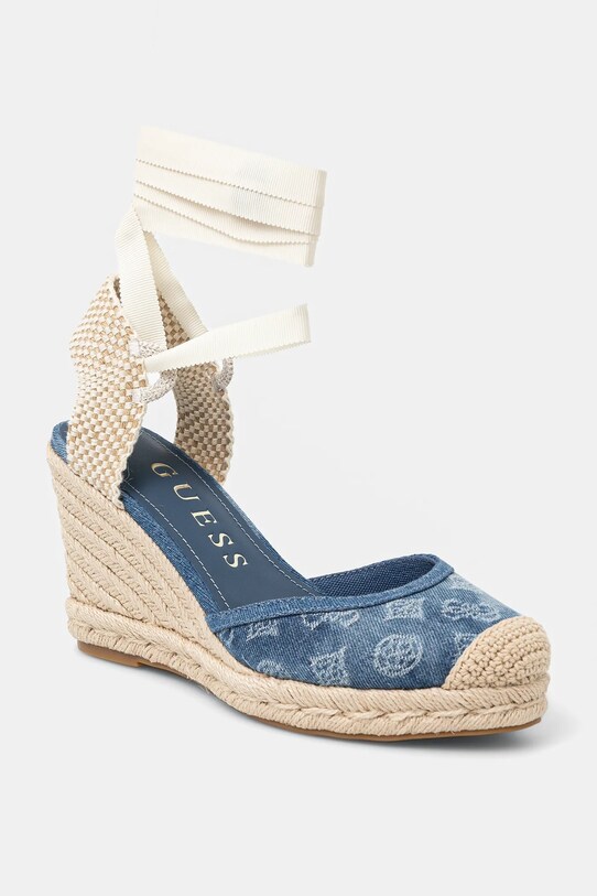Еспадрилі Guess CYRENA синтетичний блакитний FLJCYR.DEN04.BLUE