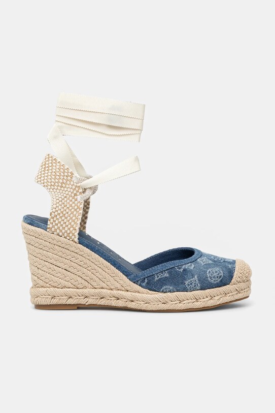 Еспадрилі Guess CYRENA FLJCYR.DEN04.BLUE блакитний SS25