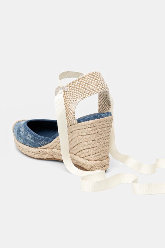 Obuv Espadrilky Guess CYRENA FLJCYR.DEN04.BLUE modrá