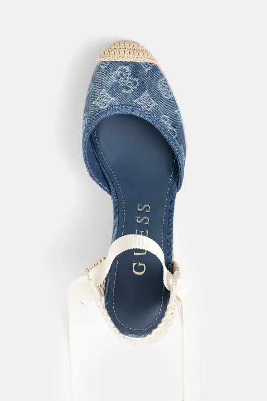 Еспадрилі Guess CYRENA блакитний FLJCYR.DEN04.BLUE