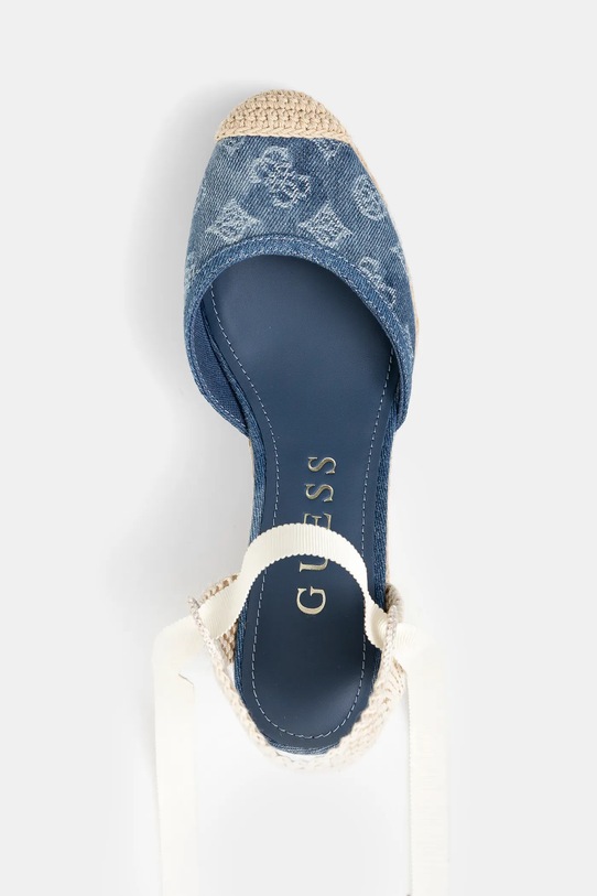 Espadrilky Guess CYRENA modrá FLJCYR.DEN04.BLUE