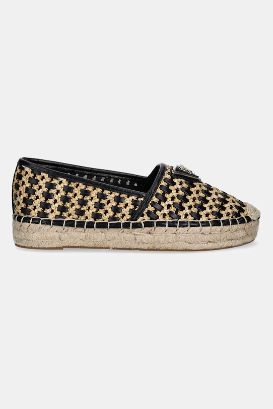Guess espadrile JOLANDON FLJDNN.FAB14.BLACK negru SS25