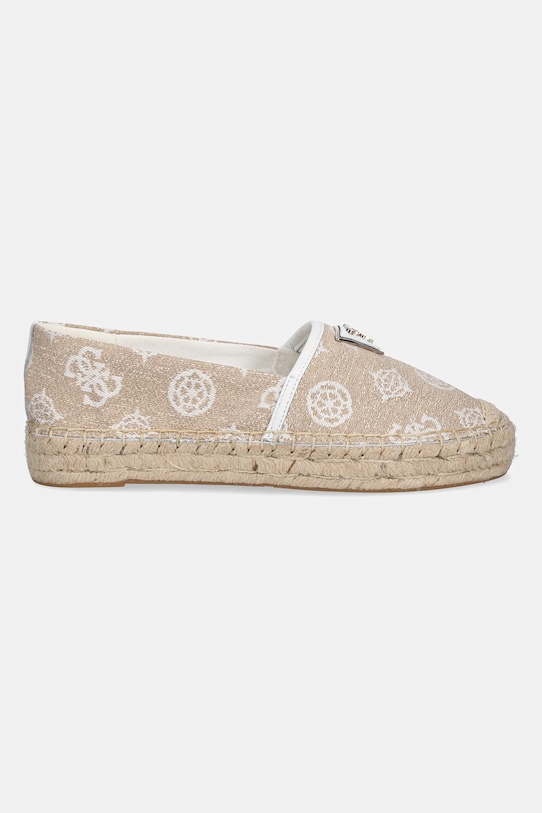 Guess espadrile JOLANDON FLJDNN.FAL14.NATWH bej SS25