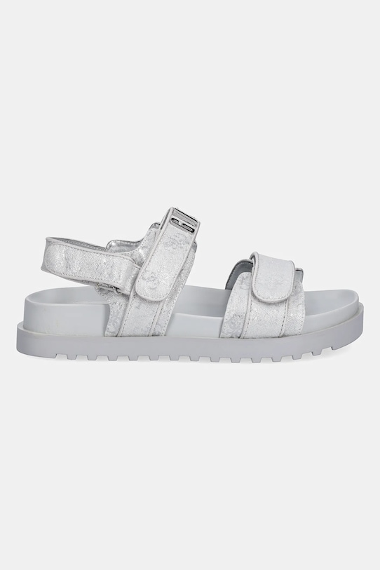 Guess sandały FADISON FLJFDS.LEL03.SILVE srebrny SS25