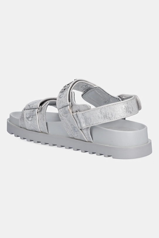 Obuwie Guess sandały FADISON FLJFDS.LEL03.SILVE srebrny
