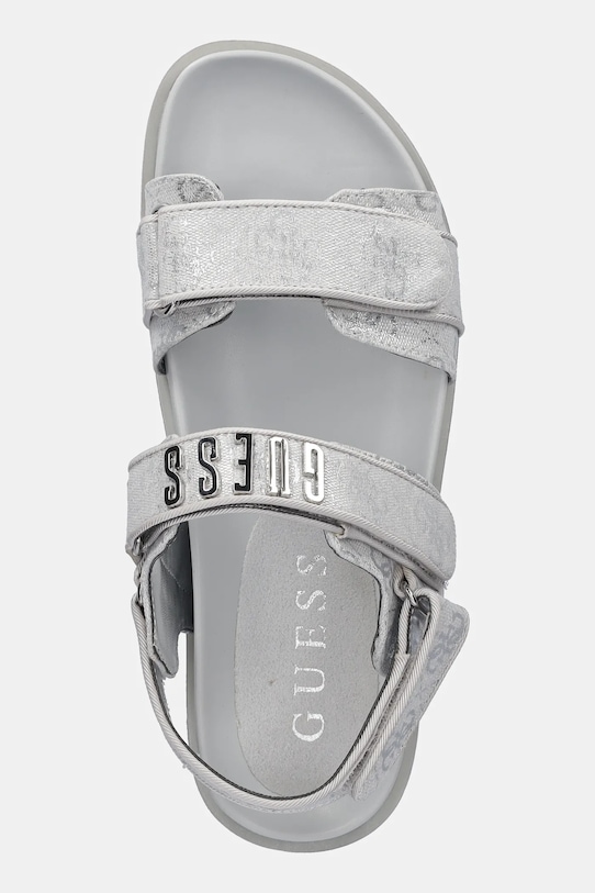 Guess sandały FADISON srebrny FLJFDS.LEL03.SILVE