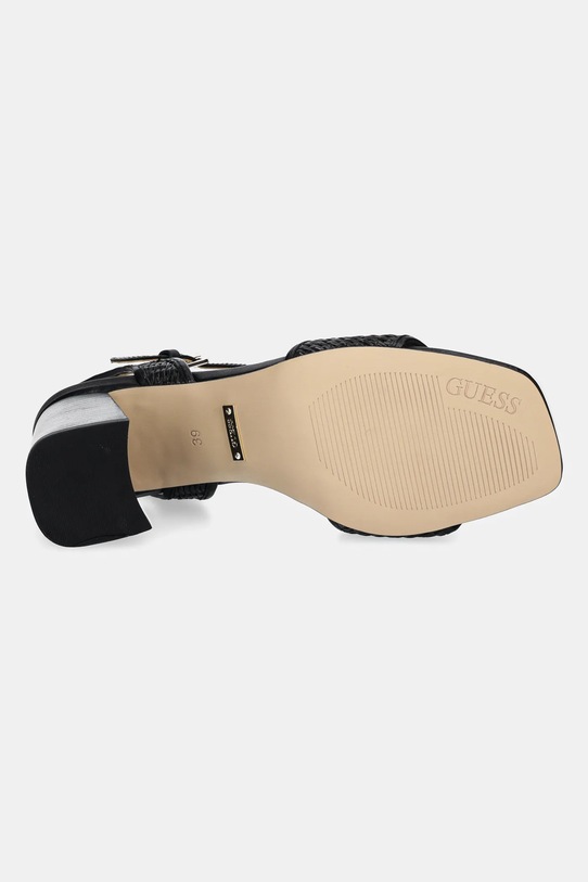 Sandále Guess GANIKA FLJGNK.FAB03.BLACK čierna