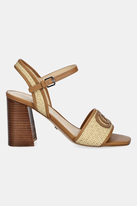 Сандалі Guess GANIKA FLJGNK.FAB03.NATU коричневий SS25