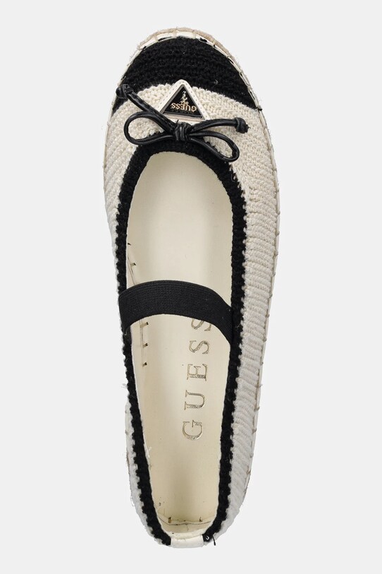 Еспадрилі Guess JONEAL чорний FLJJON.FAB02.CREAM