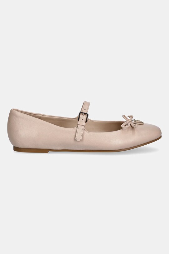 Guess balerini KAYRA FLJKAY.LEA02.TAUPE bej SS25