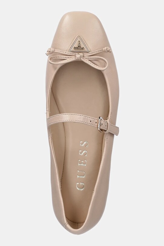 Guess balerini KAYRA bej FLJKAY.LEA02.TAUPE