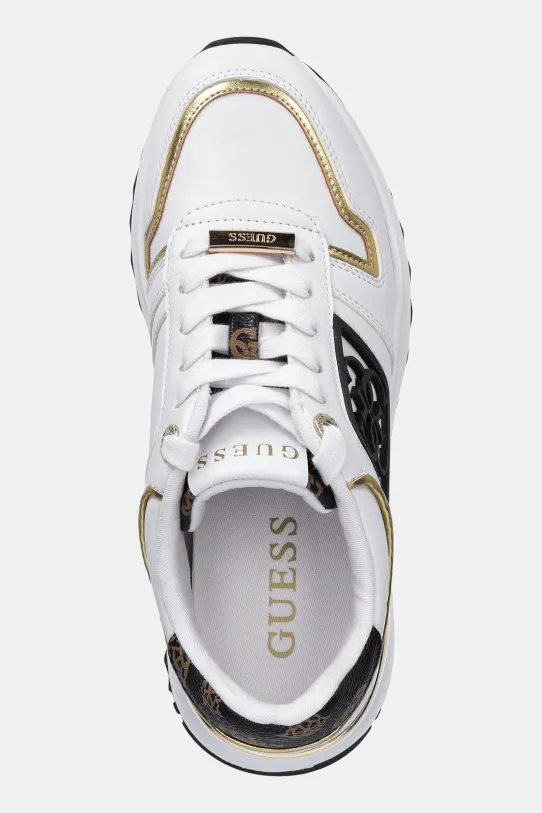 Guess sneakers KOYAA alb FLJKOY.ELE12.WHBRO