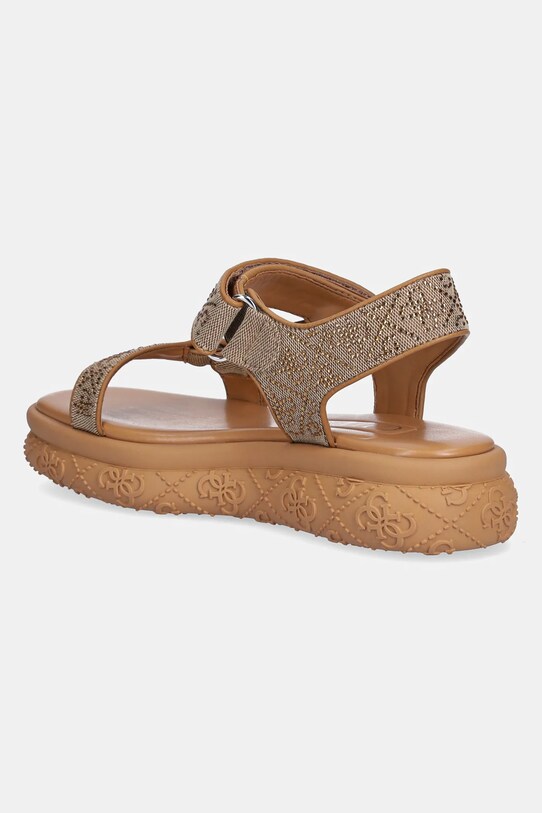 Obuwie Guess sandały LODE2 FLJLD2.FAL03.BEIBR brązowy