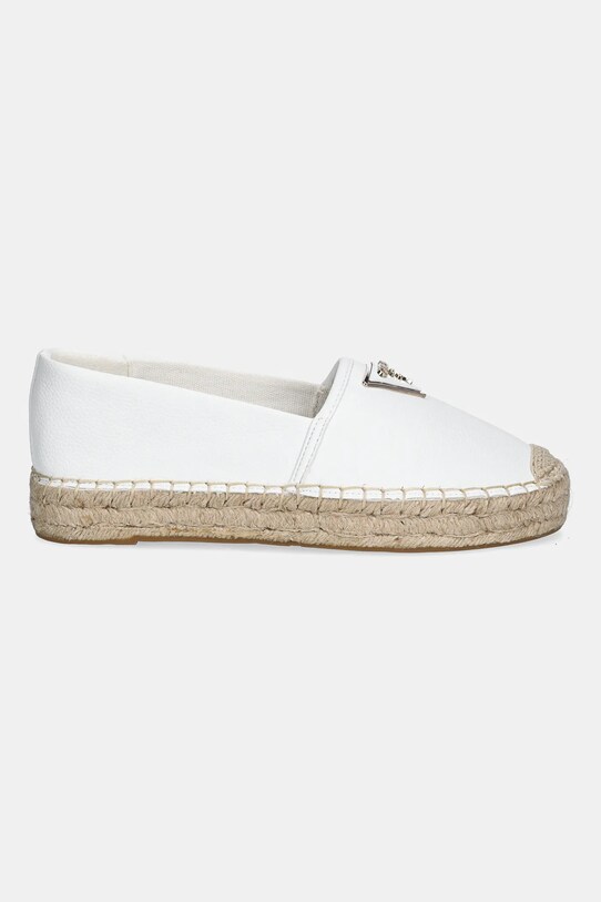 Espadrilky Guess JOLANDY FLJLND.LEA14.WHITE biela SS25