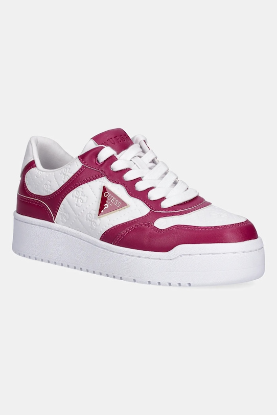 Guess sneakers MIRAM6 textil roz FLJMI6.FAL12.WHIMA