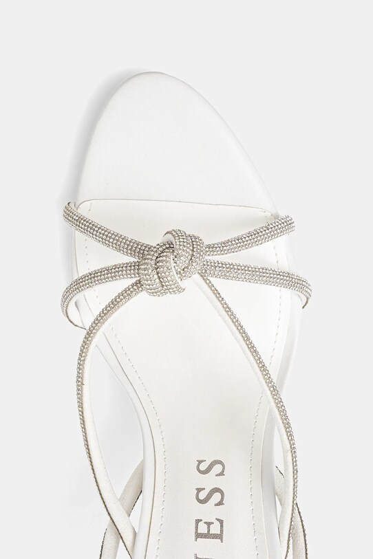 Sandále Guess MERLOTA biela FLJMRT.ELE03.WHITE